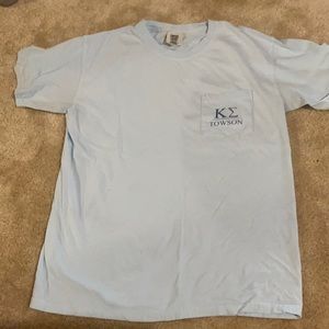 Light blue ΚΣ (Kappa “Squid”) rush shirt